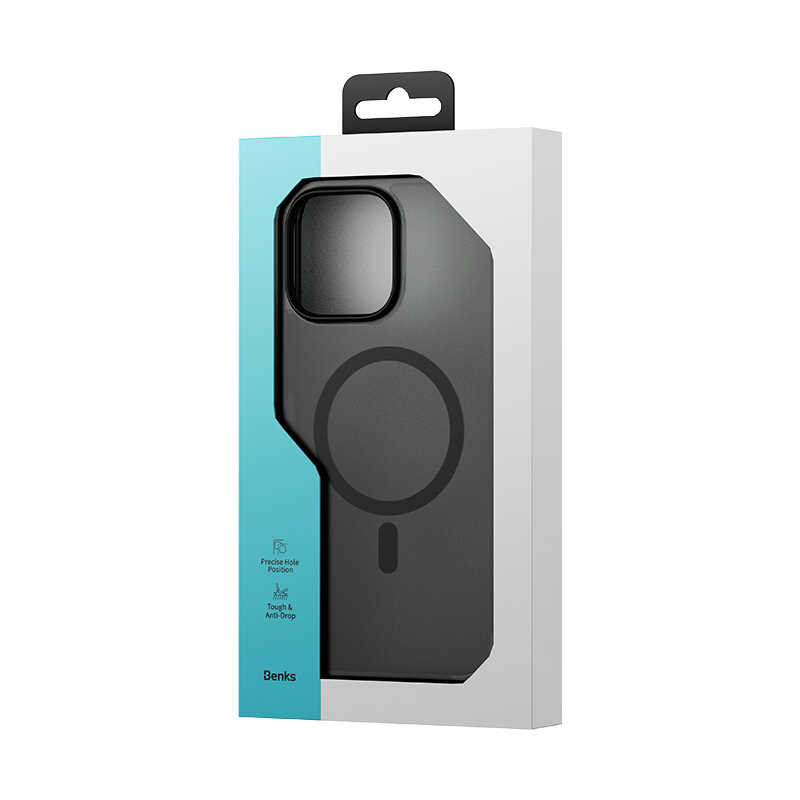 Benks Icesand iPhone 14 Pro Max Kılıf Kenarları Silikon Airbagli Mat Arka Yüzey Telefon Kılıfı - 8 Benks Icesand iPhone 14 Pro Max Kılıf Kenarları Silikon Airbagli Mat Arka Yüzey Telefon Kılıfı - 8